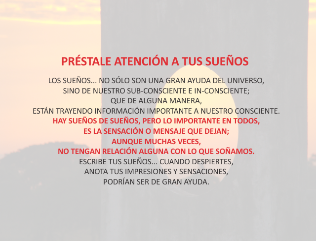 Préstale atención a tus sueños Febrero 19 de 2012